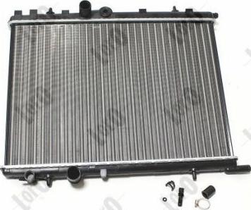 ABAKUS 009-017-0010 - Radiator, engine cooling europarts.cy