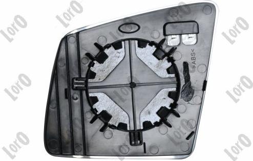 ABAKUS 2450G02 - Mirror Glass, outside mirror europarts.cy