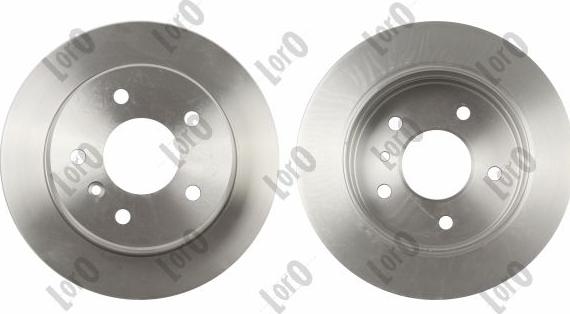 ABAKUS 231-04-091 - Brake Disc europarts.cy