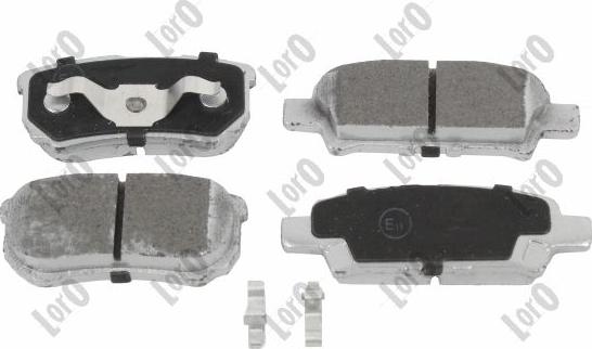 ABAKUS 231-02-090 - Brake Pad Set, disc brake europarts.cy