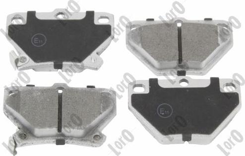 ABAKUS 231-02-091 - Brake Pad Set, disc brake europarts.cy