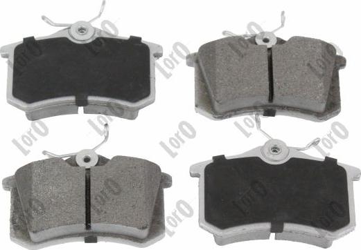 ABAKUS 231-02-007 - Brake Pad Set, disc brake europarts.cy