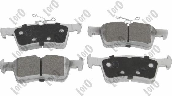 ABAKUS 231-02-132 - Brake Pad Set, disc brake europarts.cy