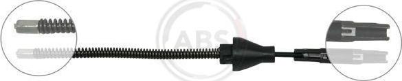 A.B.S. K17416 - Cable, parking brake europarts.cy