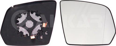 Alkar 6432697 - Mirror Glass, outside mirror europarts.cy