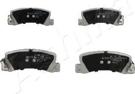 Ashika 51-02-213 - Brake Pad Set, disc brake europarts.cy