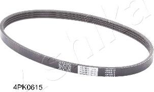 Ashika 112-4PK615 - V-Ribbed Belt europarts.cy