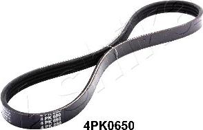 Ashika 112-4PK0650 - V-Ribbed Belt europarts.cy