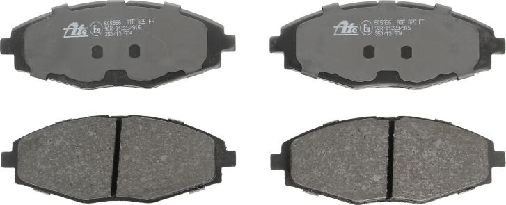 ATE 13.0460-5996.2 - Brake Pad Set, disc brake europarts.cy