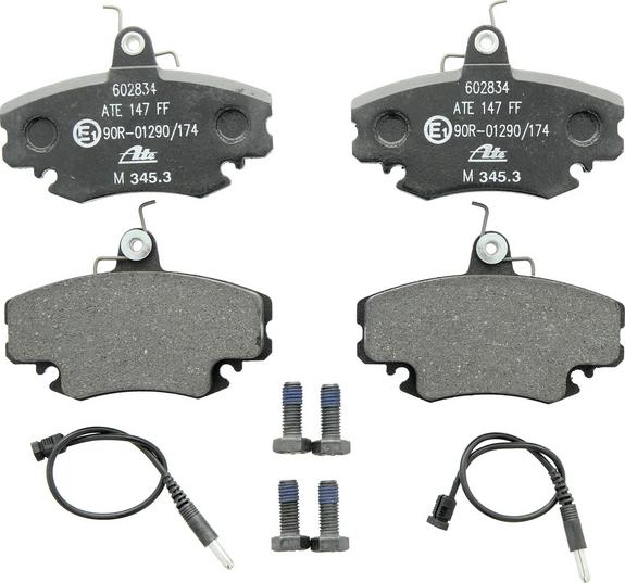 ATE 13.0460-2834.2 - Brake Pad Set, disc brake europarts.cy