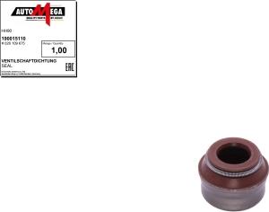 Automega 190015110 - Seal Ring, valve stem europarts.cy