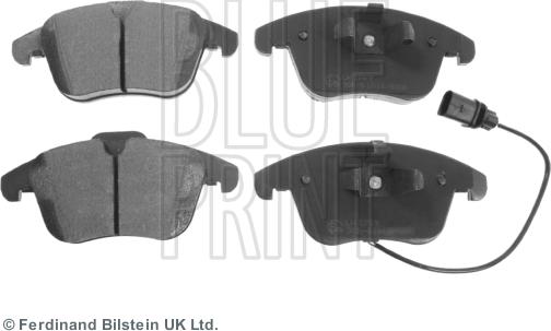 Blue Print ADV184209 - Brake Pad Set, disc brake europarts.cy