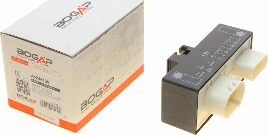 BOGAP A4244105 - Control Unit, electric fan (engine cooling) europarts.cy