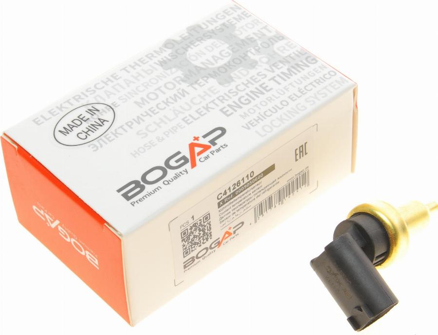 BOGAP C4126110 - Sensor, coolant temperature europarts.cy