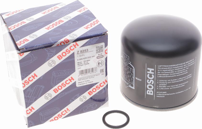 BOSCH 0986628253 - Air Dryer Cartridge, compressed-air system europarts.cy