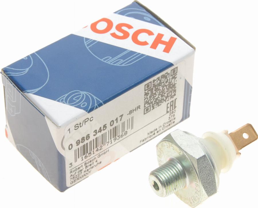 BOSCH 0 986 345 017 - Sender Unit, oil pressure europarts.cy