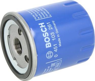 BOSCH 0 451 103 261 - Oil Filter europarts.cy