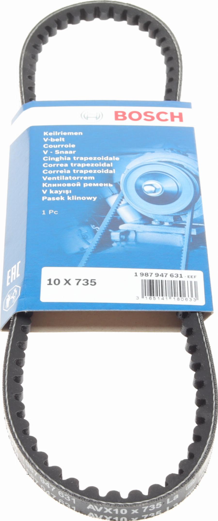 BOSCH 1 987 947 631 - V-Belt europarts.cy