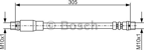 BOSCH 1 987 476 171 - Brake Hose europarts.cy
