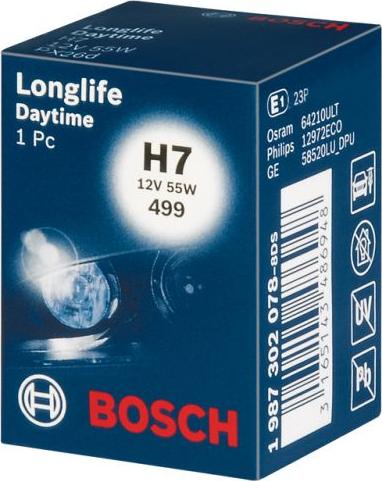 BOSCH 1 987 302 078 - Bulb, spotlight europarts.cy
