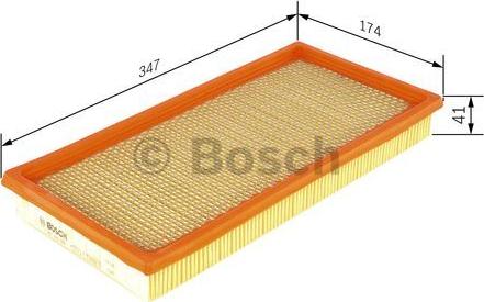 BOSCH 1 457 433 298 - Air Filter, engine europarts.cy