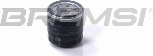 Bremsi FL0322 - Oil Filter europarts.cy