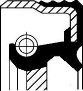Corteco 12015093B - Shaft Seal, intermediate shaft europarts.cy