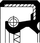 Corteco 12011547B - Shaft Seal, crankshaft europarts.cy