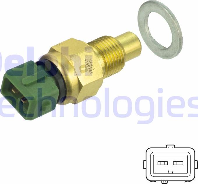 Delphi TS10518 - Sensor, coolant temperature europarts.cy