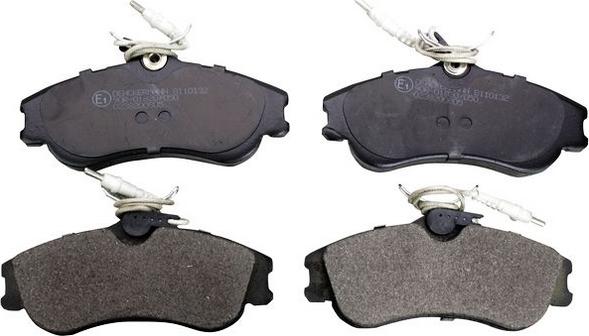 Denckermann B110132 - Brake Pad Set, disc brake europarts.cy