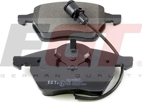 EGT 321409EGT - Brake Pad Set, disc brake europarts.cy