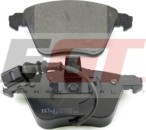 EGT 321167iEGT - Brake Pad Set, disc brake europarts.cy