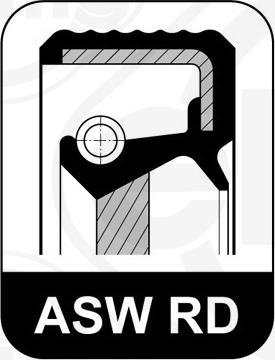 Elring 508.233 - Shaft Seal, crankshaft europarts.cy