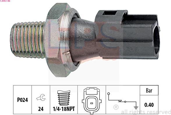 EPS 1.800.145 - Sender Unit, oil pressure europarts.cy