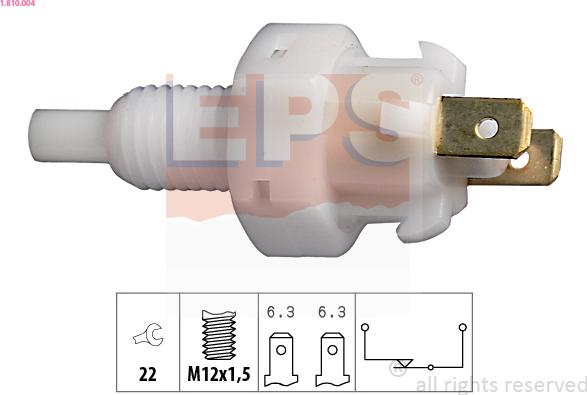 EPS 1.810.004 - Brake Light Switch / Clutch europarts.cy
