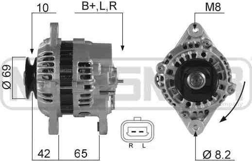 ERA 210208A - Alternator europarts.cy