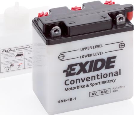 Exide 6N6-3B-1 - Starter Battery europarts.cy