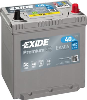 Exide EA406 - Starter Battery europarts.cy