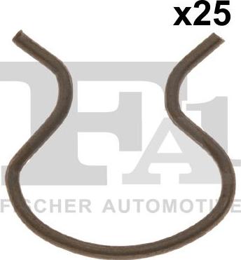 FA1 12-40025.25 - Clip, trim / protective strip europarts.cy
