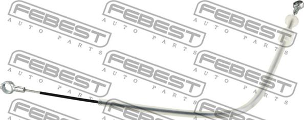 Febest 04105-CUT - Cable, heater flap europarts.cy