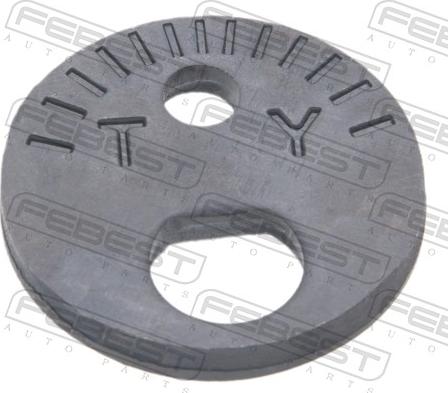 Febest 1230-POR - Caster Shim, axle beam europarts.cy