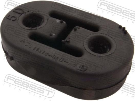 Febest HEXB-001 - Mounting Kit, exhaust system europarts.cy