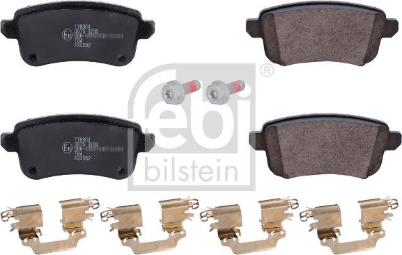 FEBI Bilstein 178904 - Brake Pad Set, disc brake europarts.cy