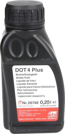 FEBI Bilstein 26748 - Brake Fluid europarts.cy