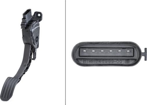 HELLA 6PV 010 834-811 - Sensor, accelerator pedal position europarts.cy