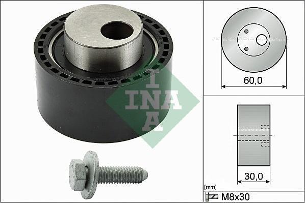 INA 531 0264 10 - Tensioner Pulley, timing belt europarts.cy