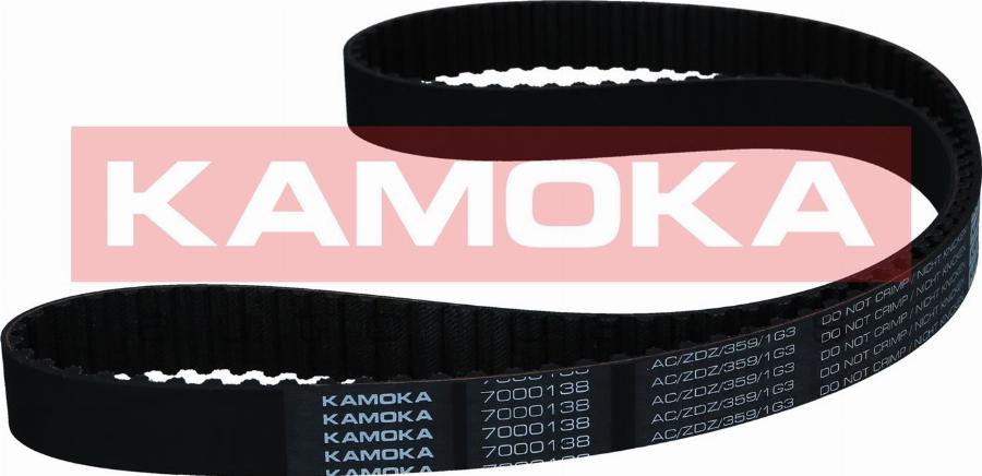 Kamoka 7000138 - Timing Belt europarts.cy