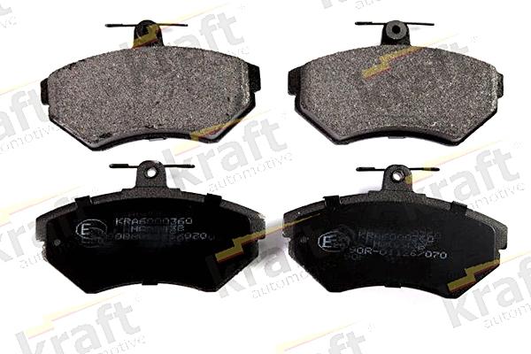 KRAFT AUTOMOTIVE 6000360 - Brake Pad Set, disc brake europarts.cy