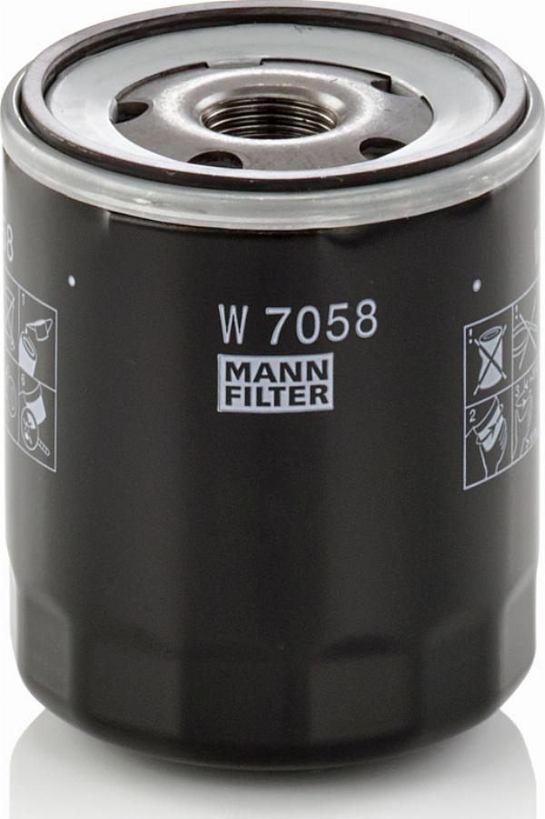 Mann-Filter W 7058 - Oil Filter europarts.cy