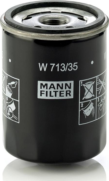 Mann-Filter W 713/35 - Oil Filter europarts.cy